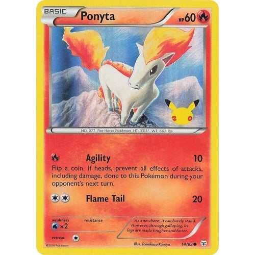 Ponyta (014/083) (Celebrations) - PokéBox Australia