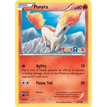 Ponyta - 14/83 (Toys R Us Promo) (014/083) (Miscellaneous Cards & Products) - PokéBox Australia