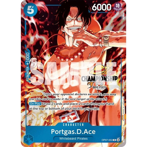 Portgas.D.Ace (CS 25 - 26 Celebration Pack) (OP07 - 053) (One Piece Promotion Cards) - PokéBox Australia