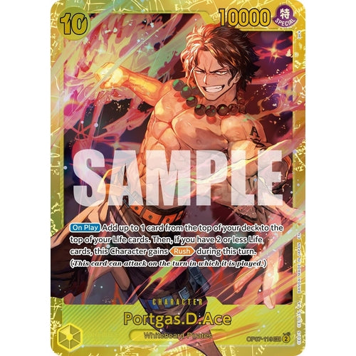 Portgas.D.Ace - OP07 - 119 (Reprint) (OP07 - 119) (Premium Booster - The Best - Vol. 2) - PokéBox Australia