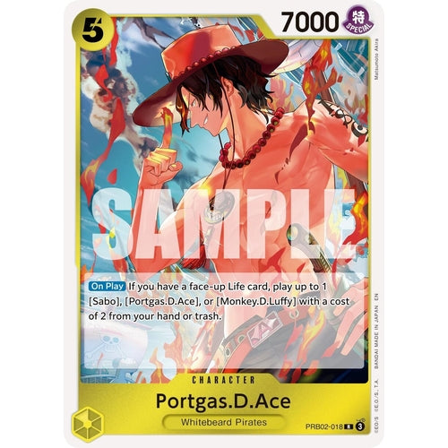 Portgas.D.Ace - PRB02 - 018 (PRB02 - 018) (Premium Booster - The Best - Vol. 2) - PokéBox Australia