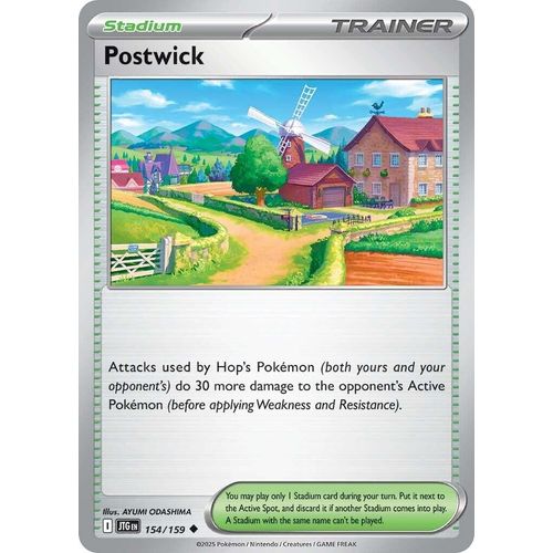 Postwick (154/159) (SV09: Journey Together) - PokéBox Australia
