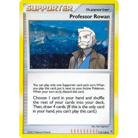 Professor Rowan - 112/130 (Cosmos Holo) (112/130) (Miscellaneous Cards & Products) - PokéBox Australia