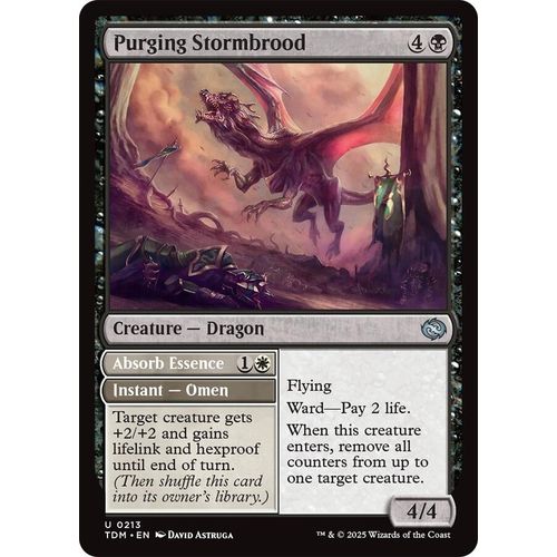 Purging Stormbrood (213) (Tarkir: Dragonstorm) - PokéBox Australia