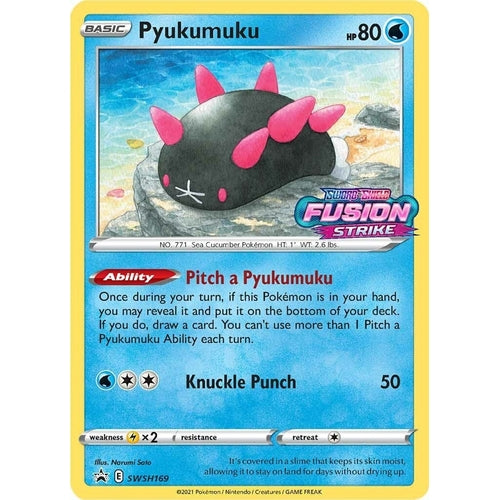 Pyukumuku - SWSH169 (Prerelease) (SWSH169) (SWSH: Sword & Shield Promo Cards) - PokéBox Australia