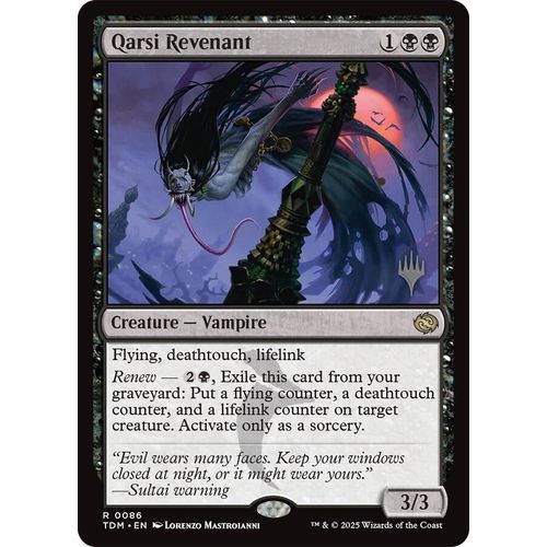 Qarsi Revenant (86) (Promo Pack: Tarkir: Dragonstorm) - PokéBox Australia