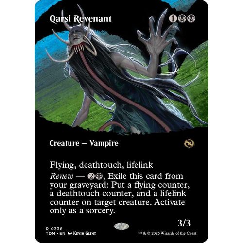 Qarsi Revenant (Borderless) (338) (Tarkir: Dragonstorm) - PokéBox Australia