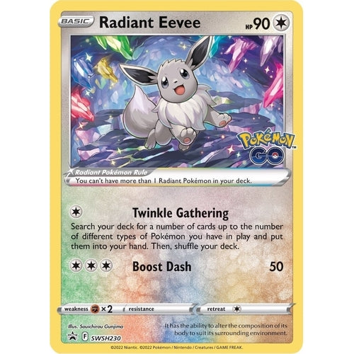 Radiant Eevee - SWSH230 (SWSH230) (SWSH: Sword & Shield Promo Cards) - PokéBox Australia