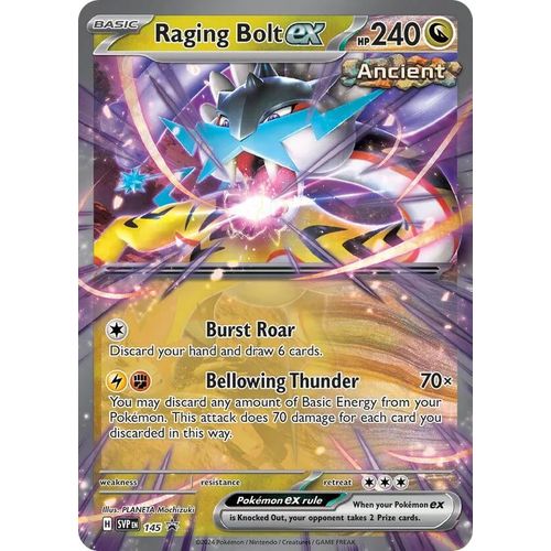 Raging Bolt ex - 145 (145) (SV: Scarlet & Violet Promo Cards) - PokéBox Australia