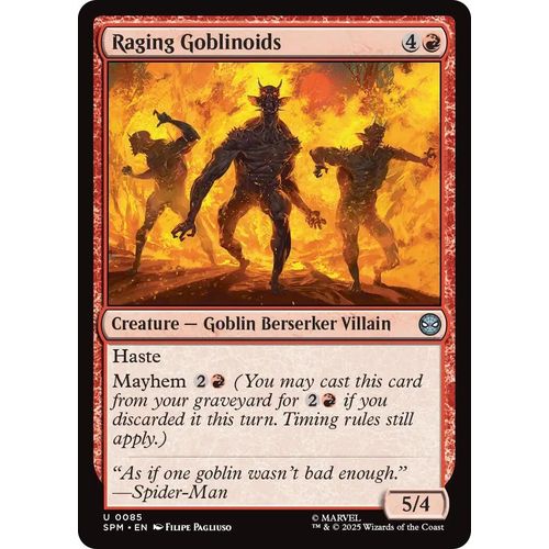 Raging Goblinoids (85) (Marvel's Spider - Man) - PokéBox Australia