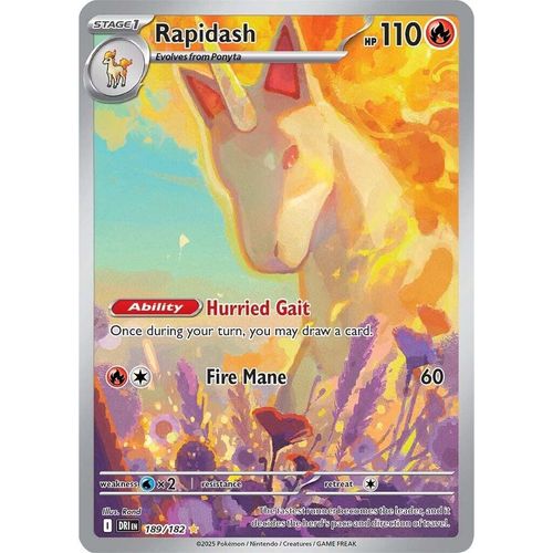 Rapidash (189/182) (SV10: Destined Rivals) - PokéBox Australia