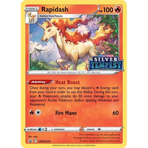 Rapidash - SWSH270 (Prerelease) (SWSH270) (SWSH: Sword & Shield Promo Cards) - PokéBox Australia