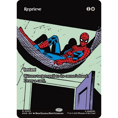 Reprieve (Borderless) (5) (Marvel Eternal - Legal) - PokéBox Australia