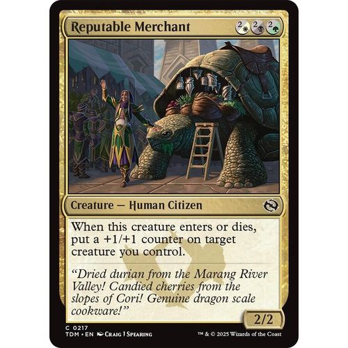Reputable Merchant (217) (Tarkir: Dragonstorm) - PokéBox Australia