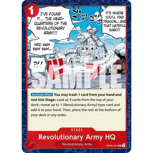 Revolutionary Army HQ (Reprint) (OP05 - 021) (Premium Booster - The Best - Vol. 2) - PokéBox Australia