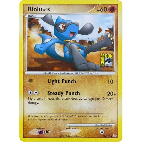 Riolu - 91/127 (SDCC 2009) (091/127) (Miscellaneous Cards & Products) - PokéBox Australia