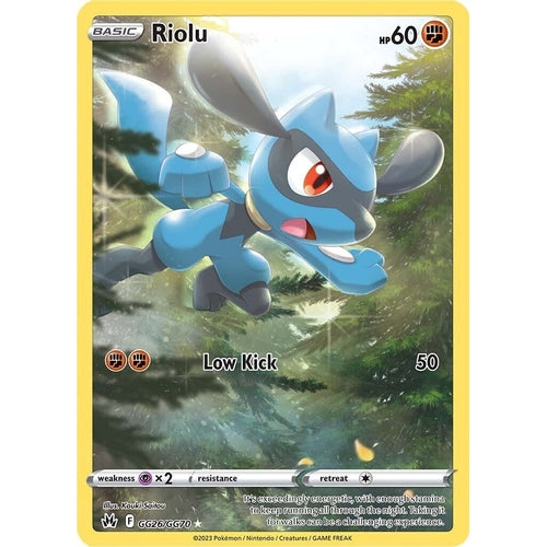 Riolu (GG26/GG70) (Crown Zenith: Galarian Gallery) - PokéBox Australia