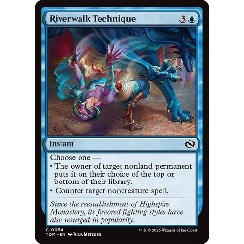 Riverwalk Technique (54) (Tarkir: Dragonstorm) - PokéBox Australia