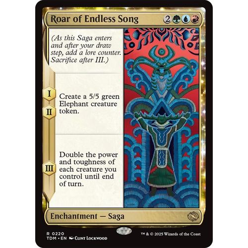 Roar of Endless Song (220) (Tarkir: Dragonstorm) - PokéBox Australia