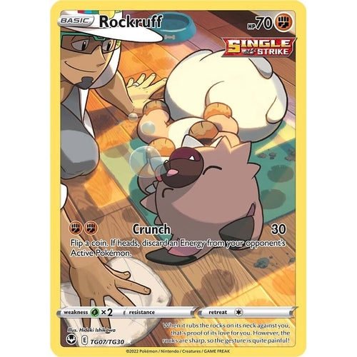 Rockruff (TG07/TG30) (SWSH12: Silver Tempest Trainer Gallery) - PokéBox Australia