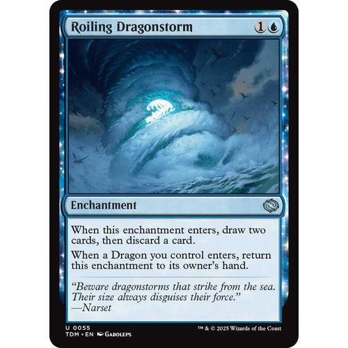 Roiling Dragonstorm (55) (Tarkir: Dragonstorm) - PokéBox Australia