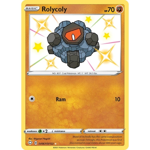 Rolycoly (SV067/SV122) (Shining Fates: Shiny Vault) - PokéBox Australia