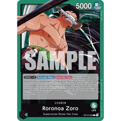 Roronoa Zoro (020) (OP12 - 020) (Legacy of the Master) - PokéBox Australia
