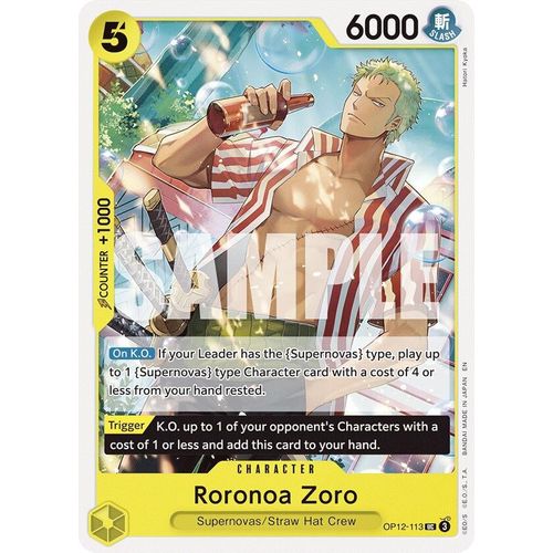 Roronoa Zoro (113) (OP12 - 113) (Legacy of the Master) - PokéBox Australia