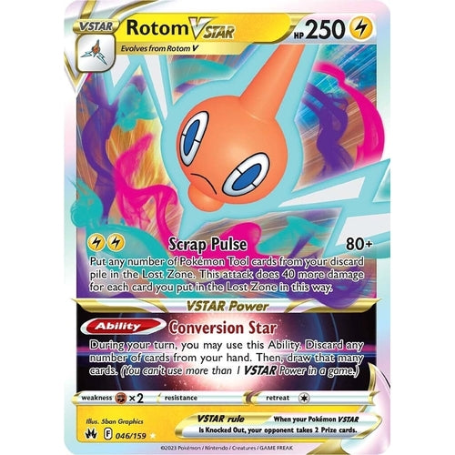 Rotom VSTAR (046/159) (Crown Zenith) - PokéBox Australia