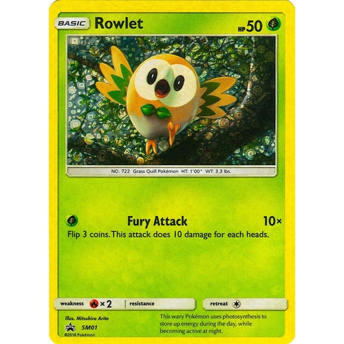 Rowlet - SM01 (General Mills Promo) (SM01) (Miscellaneous Cards & Products) - PokéBox Australia