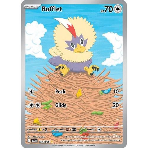 Rufflet (154/086) (SV: Black Bolt) - PokéBox Australia