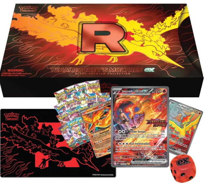 Pokémon TCG: Team Rocket's Moltres ex Ultra Premium Collection
