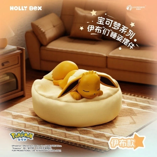 TOPTOY: Eevee Sleeping Position Series Blind Box Figure (Sealed Display)