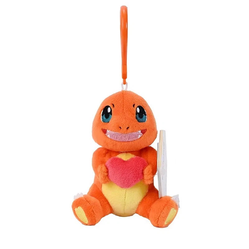 Pokemon: Charmander Heart Plush Pendant/Keychain - PokéBox Australia