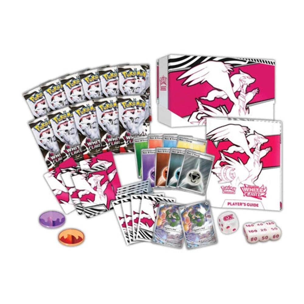 Pokémon TCG: Scarlet & Violet—White Flare Pokemon Center Elite Trainer Box (ETB)