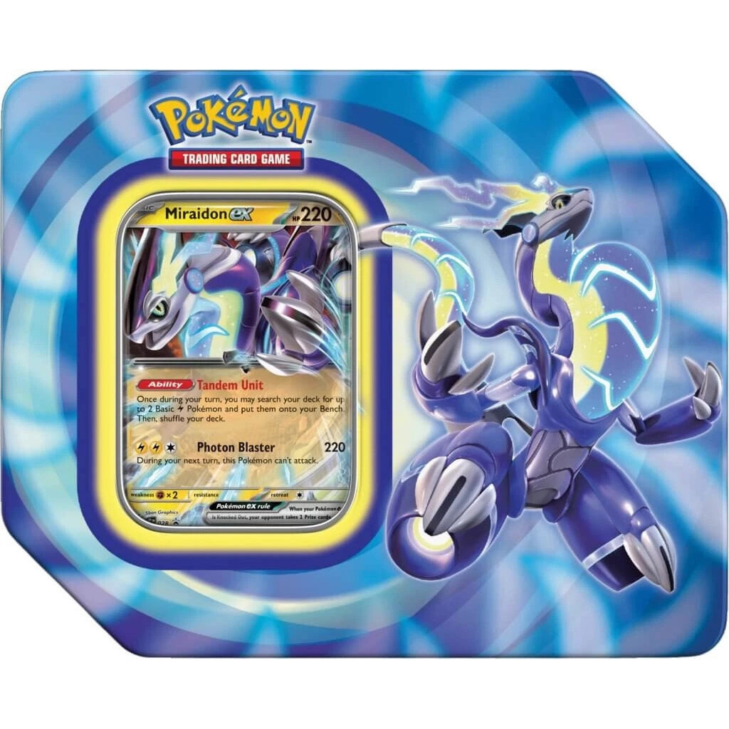 POKÉMON TCG: Paldea Legends Tin (Large - Assorted) - PokéBox Australia
