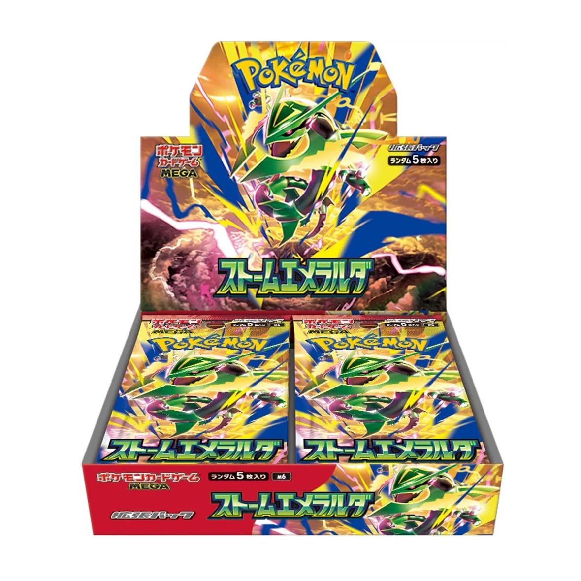 MEGA Storm Emeralda M6 Booster Box - Japanese Pokémon TCG