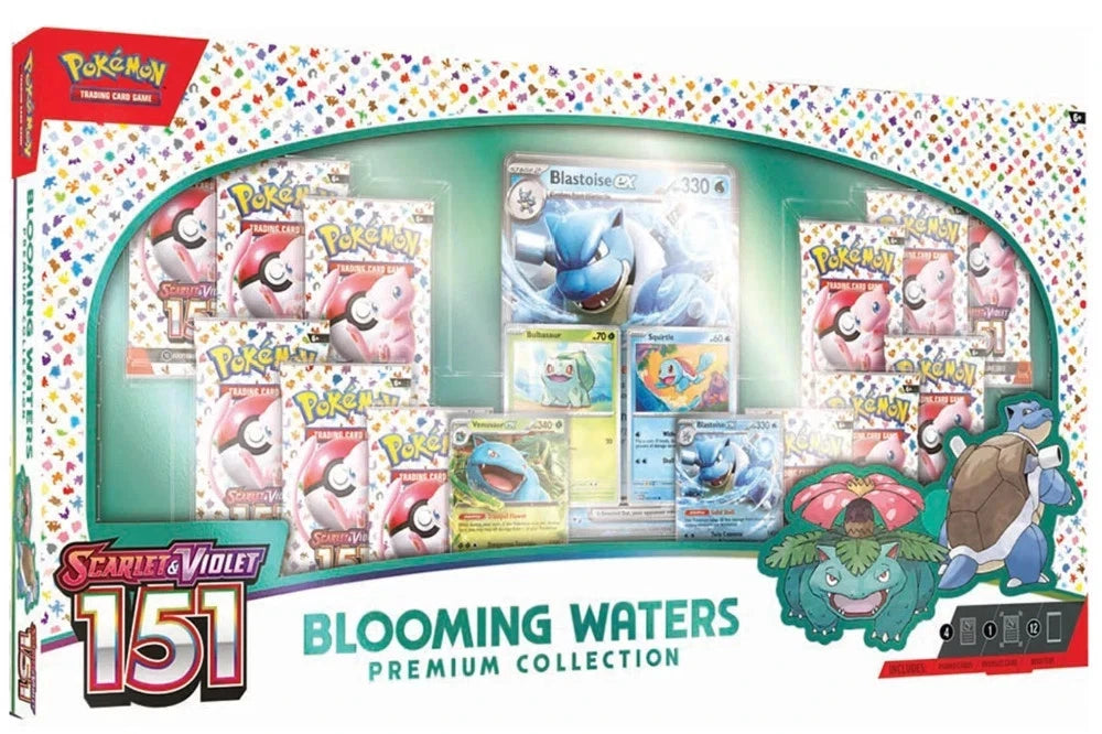 POKÉMON TCG Scarlet & Violet 151: Blooming Waters Premium Collection