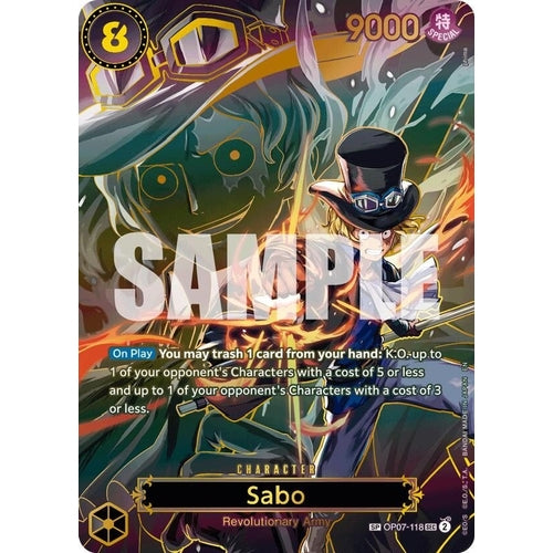 Sabo - OP07 - 118 (SP) (OP07 - 118) (Carrying On His Will) - PokéBox Australia