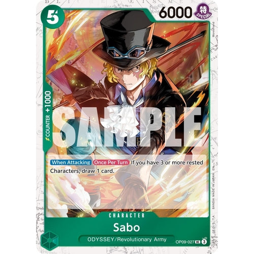 Sabo - OP09 - 027 (Pirate Foil) (OP09 - 027) (Premium Booster - The Best - Vol. 2) - PokéBox Australia