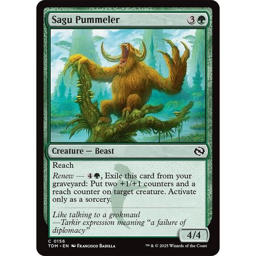 Sagu Pummeler (156) (Tarkir: Dragonstorm) - PokéBox Australia