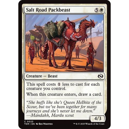 Salt Road Packbeast (23) (Tarkir: Dragonstorm) - PokéBox Australia
