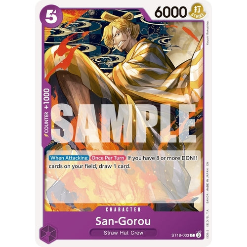 San - Gorou (Reprint) (ST18 - 003) (Premium Booster - The Best - Vol. 2) - PokéBox Australia