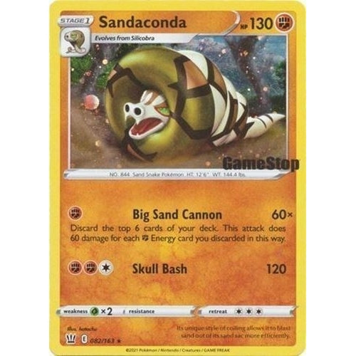 Sandaconda - 082/163 (Gamestop Exclusive) (082/163) (Miscellaneous Cards & Products) - PokéBox Australia