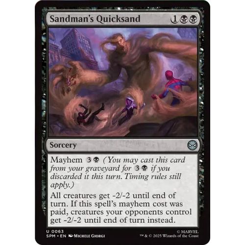 Sandman's Quicksand (63) (Marvel's Spider - Man) - PokéBox Australia