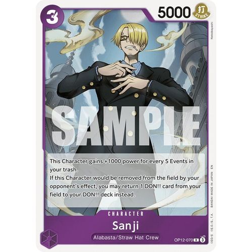 Sanji (070) (OP12 - 070) (Legacy of the Master) - PokéBox Australia