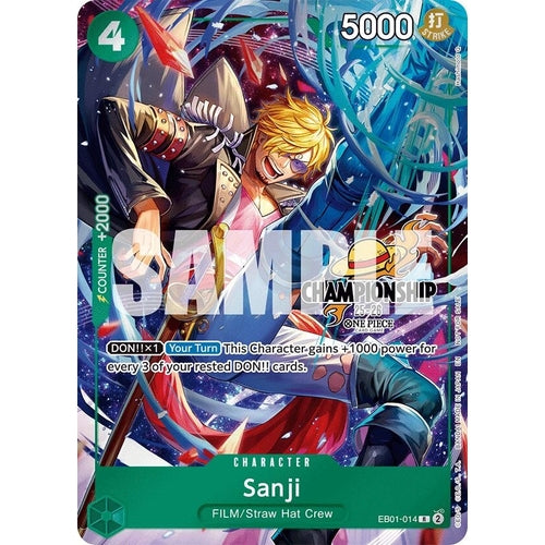 Sanji (CS 25 - 26 Celebration Pack) (EB01 - 014) (One Piece Promotion Cards) - PokéBox Australia