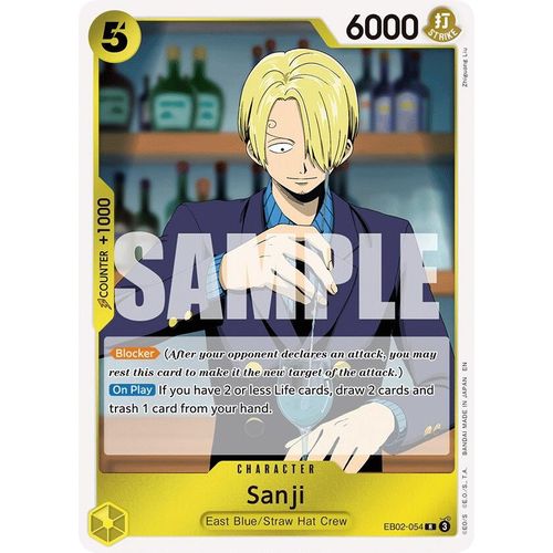 Sanji (EB02 - 054) (Extra Booster: Anime 25th Collection) - PokéBox Australia