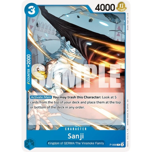 Sanji - P - 068 (Reprint) (P - 068) (Premium Booster - The Best - Vol. 2) - PokéBox Australia