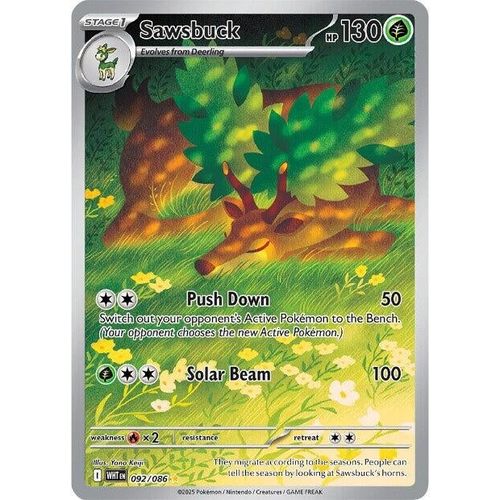Sawsbuck (092/086) (SV: White Flare) - PokéBox Australia